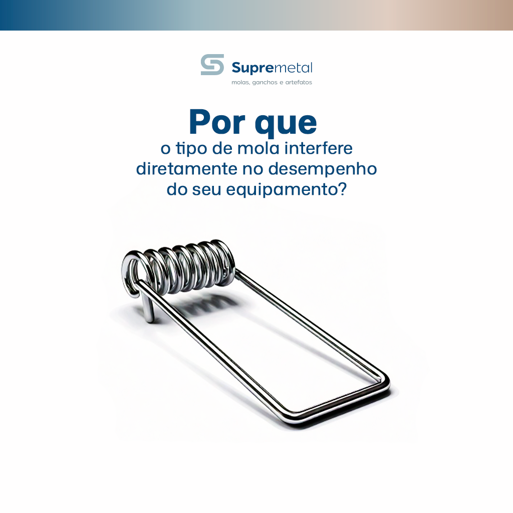 No momento, você está visualizando Por que o tipo de mola interfere diretamente no desempenho do seu equipamento?
