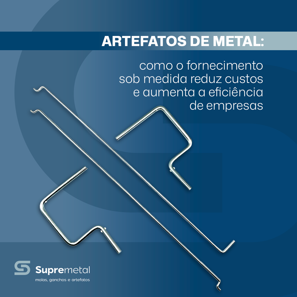 No momento, você está visualizando Artefatos de metal: Como o fornecimento sob medida reduz custos e aumenta a eficiência de empresas